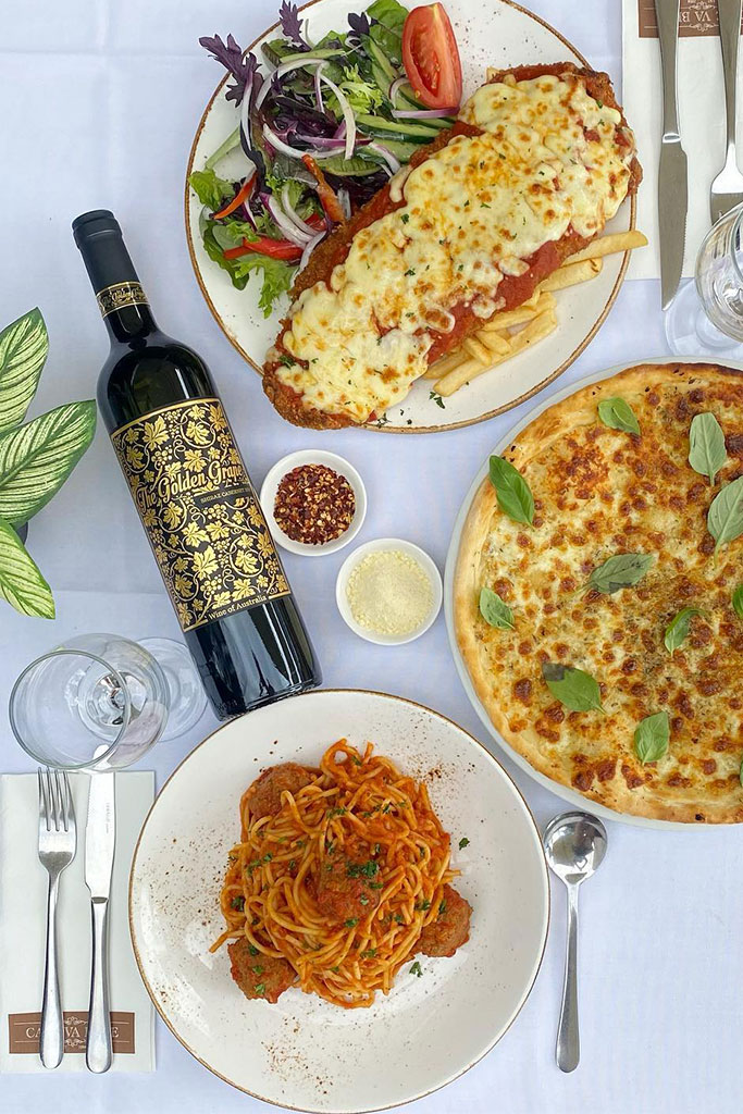 Cafe Va Bene Dining Menu